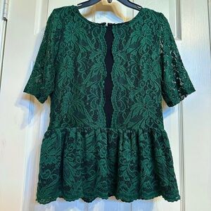 Antonio Melani Lace Blouse Size M 🖤